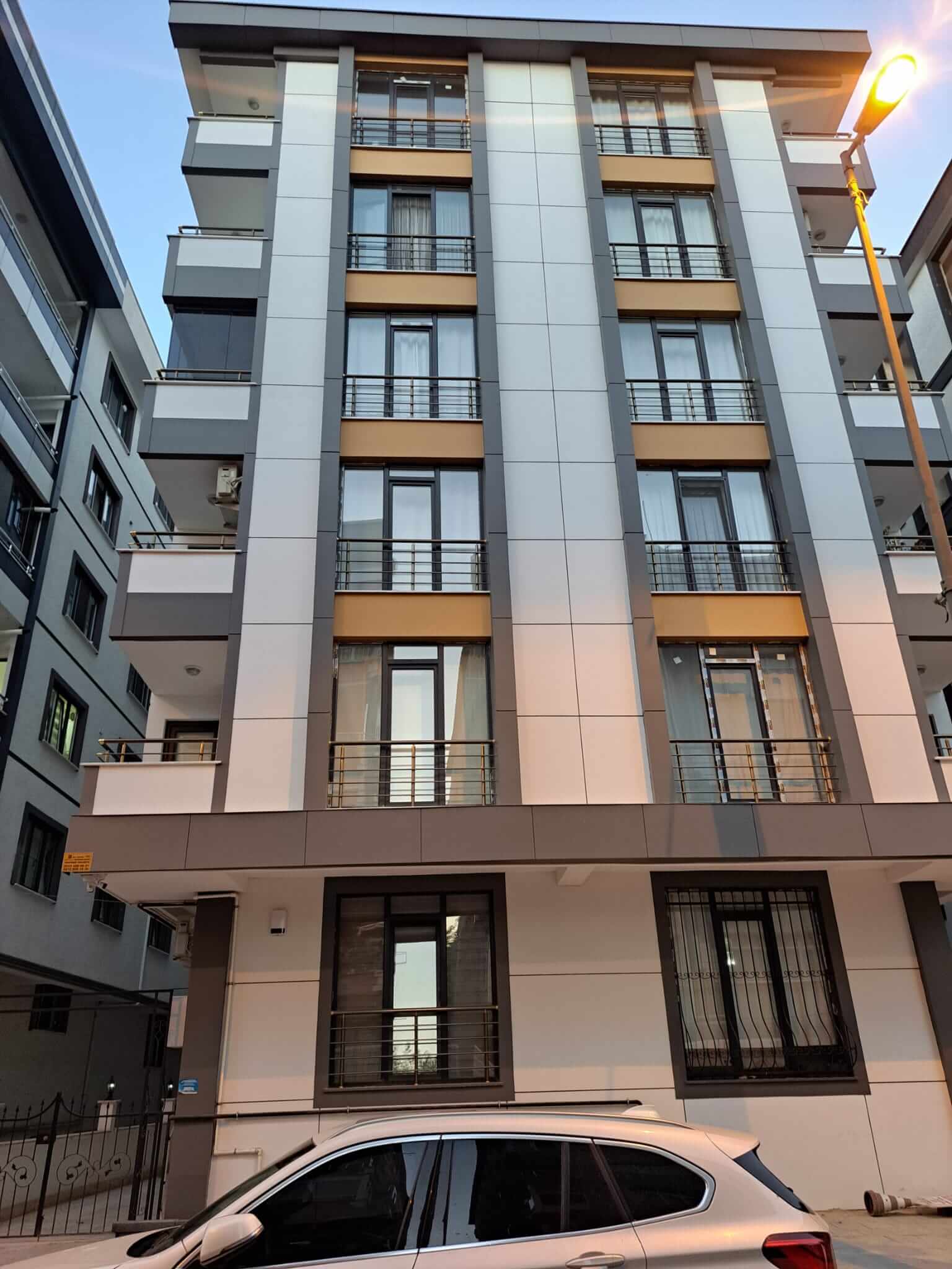 Apartman dış cephe ve bina hat kontrolü