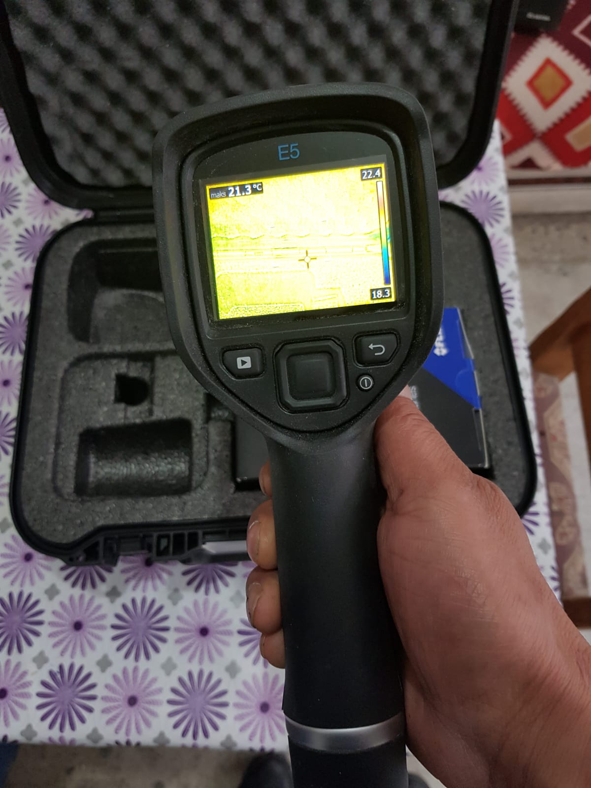 Kontrol cihazları ile ölçüm ve tespit süreci